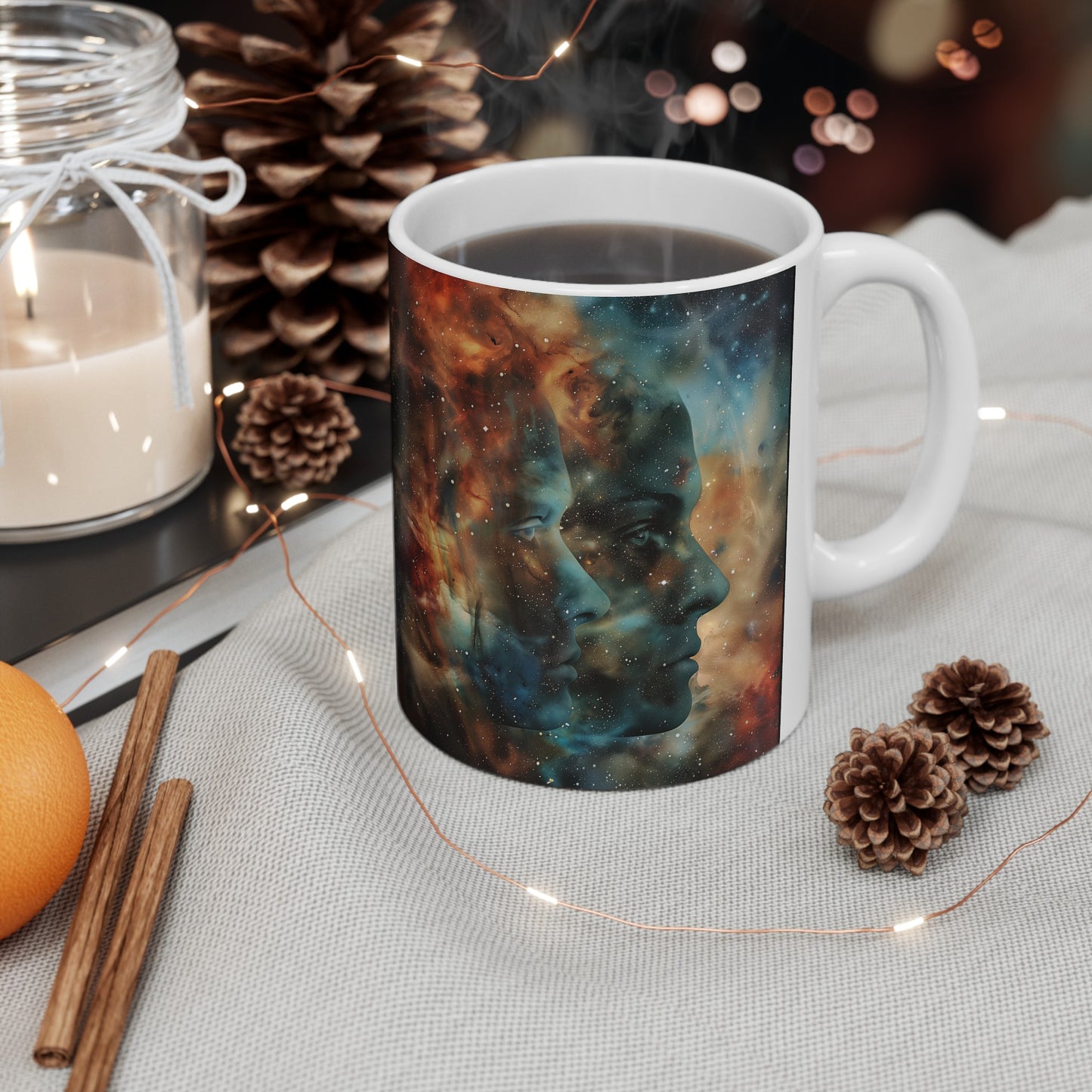 Gemini Celestial #1 - Ceramic Zodiac Mug Collection