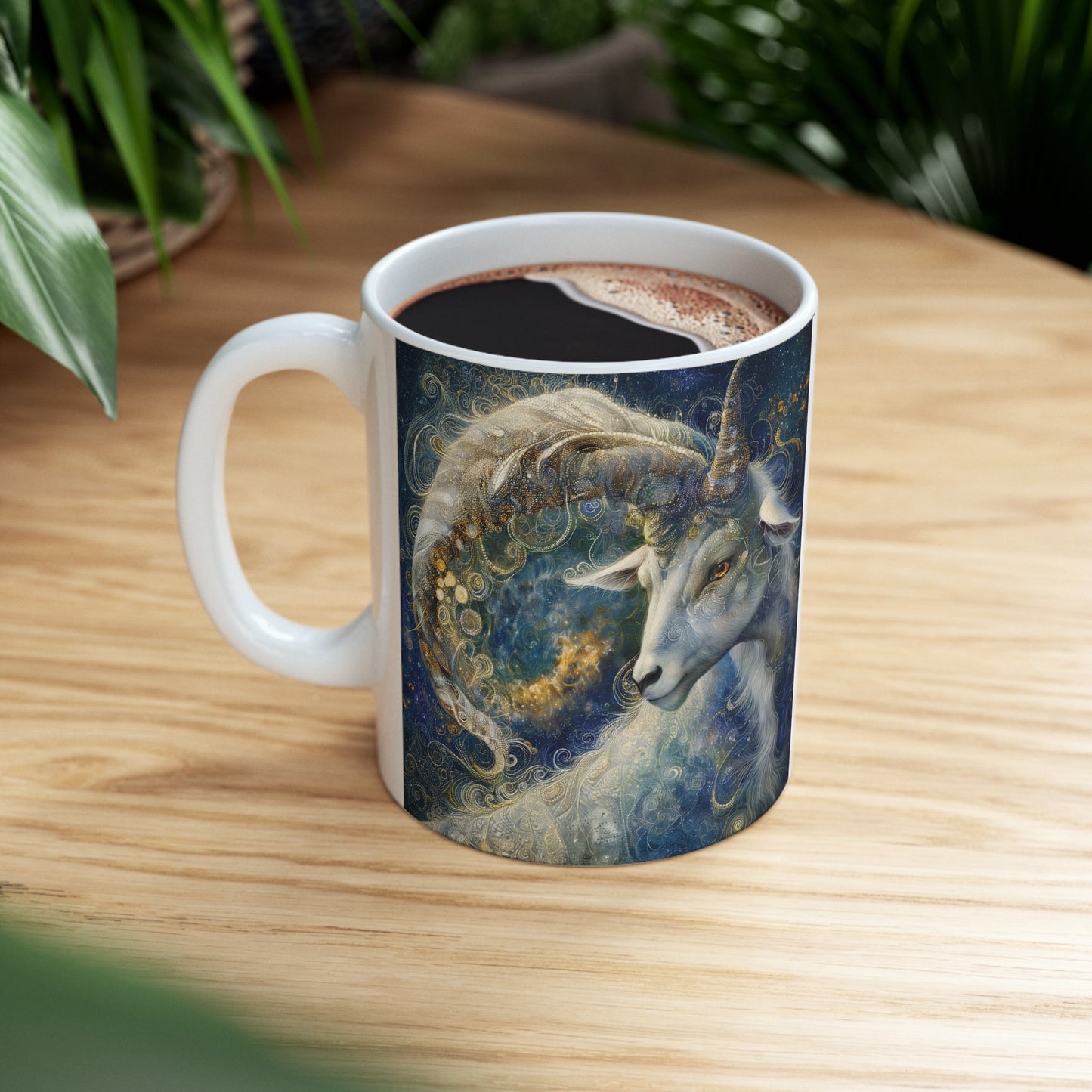 Capricorn Celestial #1 - Ceramic Zodiac Mug Collection