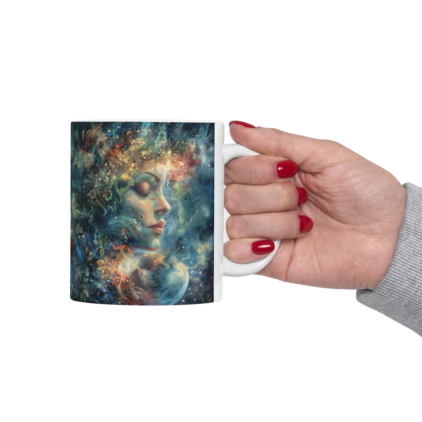 Aquarius Celestial #1 - Ceramic Zodiac Mug Collection