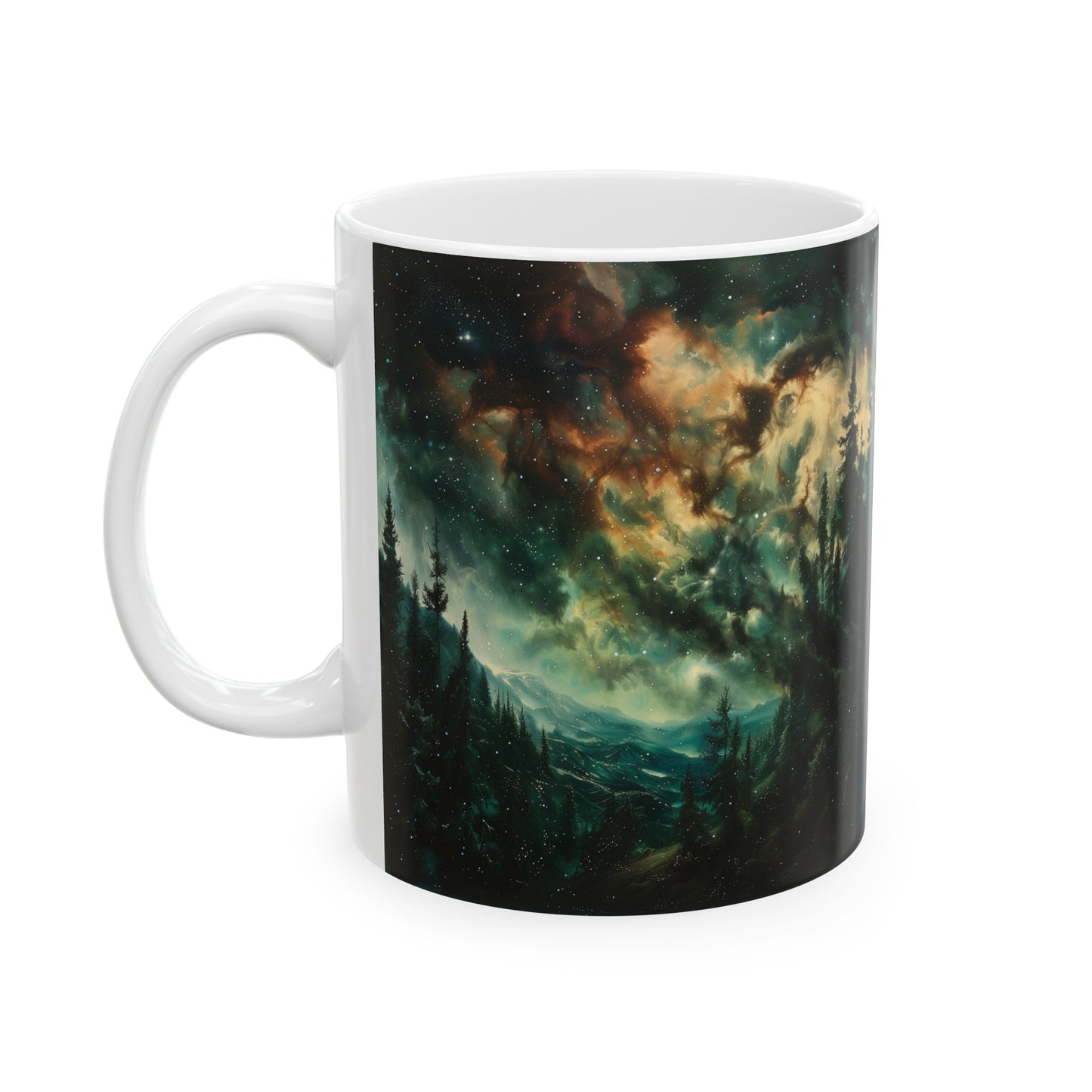 Cosmic Forest A - Ceramic Mug Collection