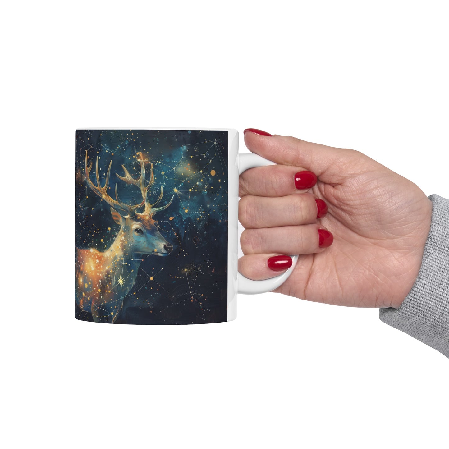 Cosmic Deer A - Ceramic Mug Collection