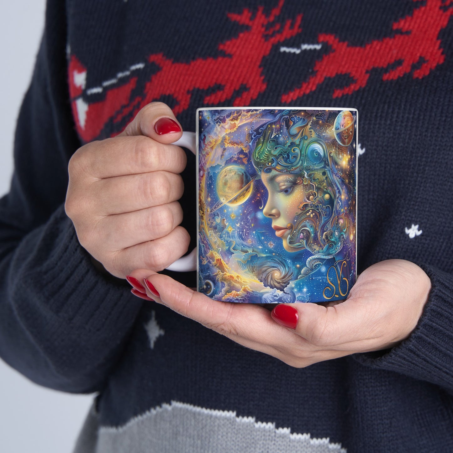 Virgo Celestial #4 - Ceramic Zodiac Mug Collection