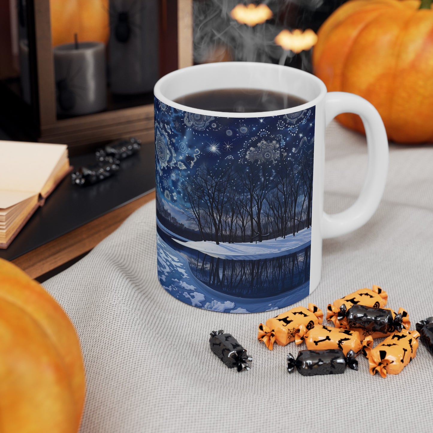 Frozen Lake Galaxy B - Ceramic Mug Collection