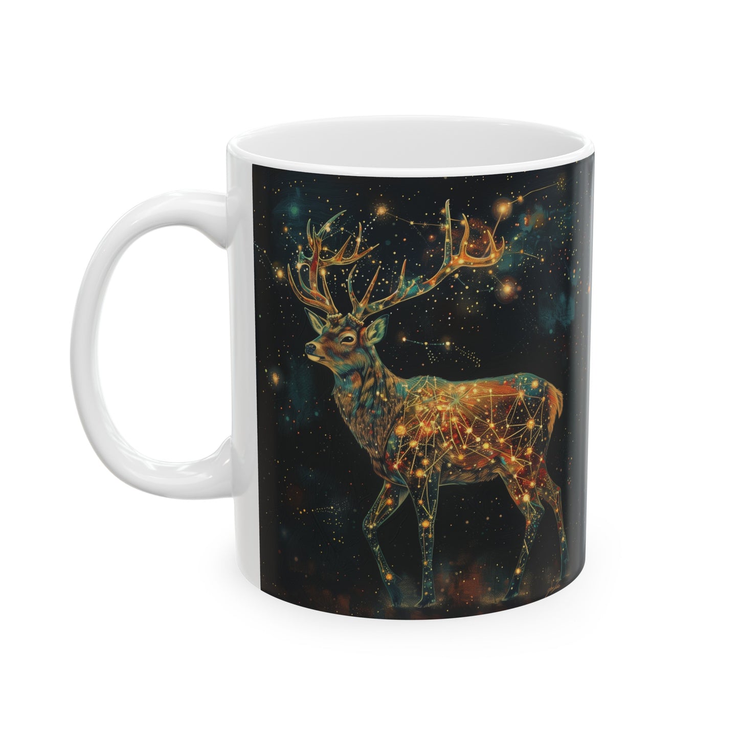 Cosmic Deer B - Ceramic Mug Collection