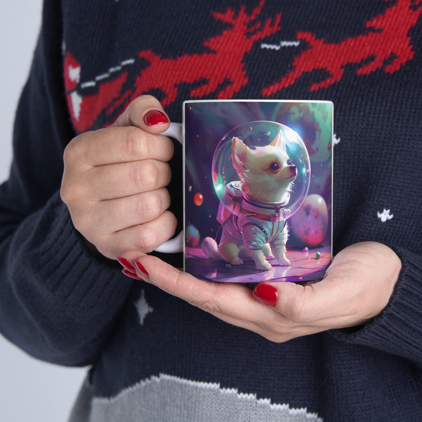 Cute Space Dog C - Ceramic Mug Collection