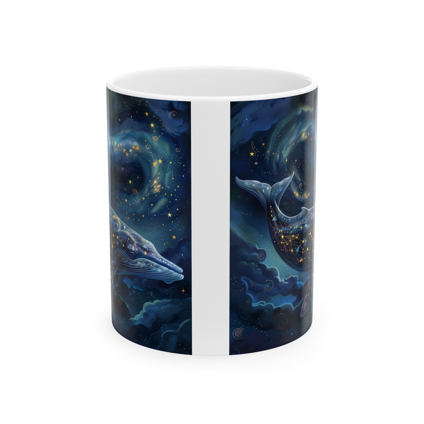 Cosmic Whale C - Ceramic Mug Collection