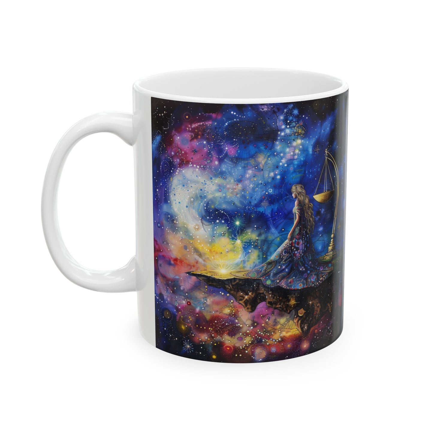 Libra Celestial #2 - Ceramic Zodiac Mug Collection