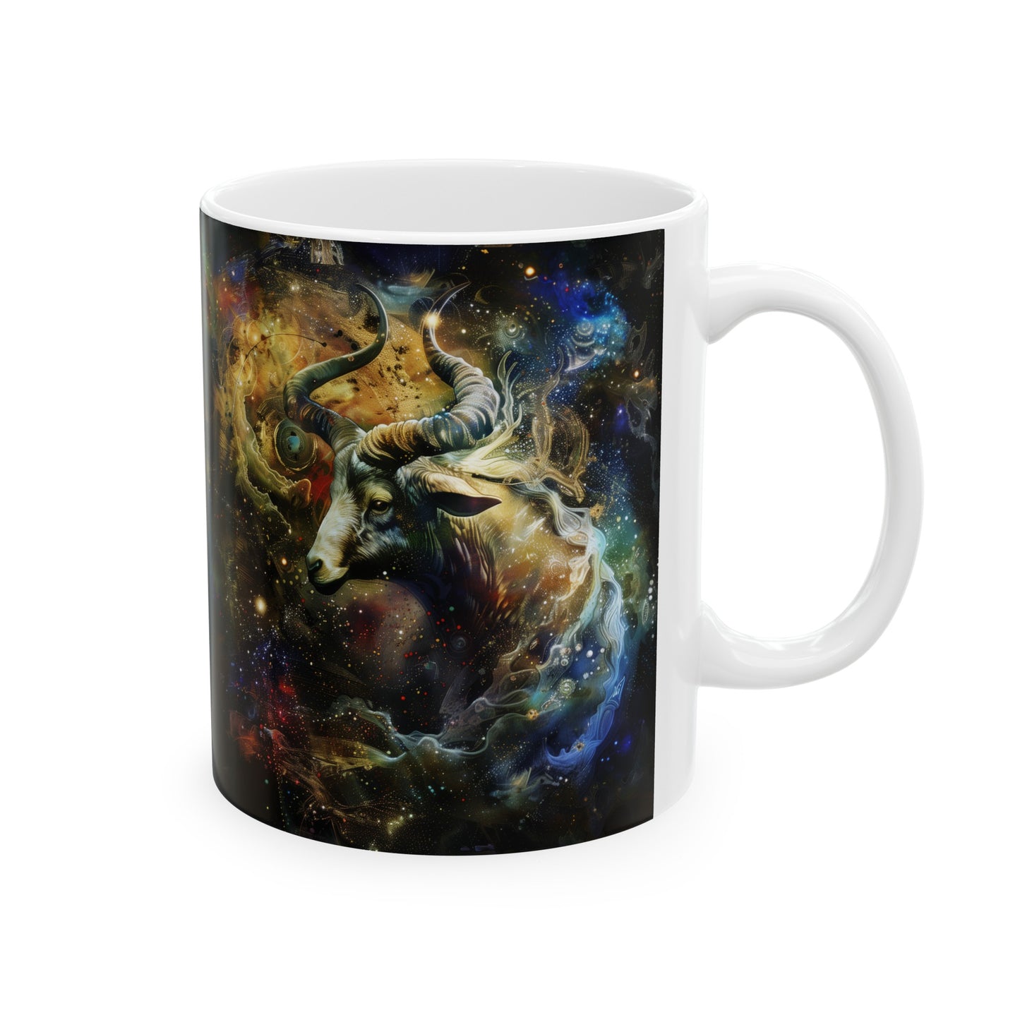 Capricorn Celestial #2 - Ceramic Zodiac Mug Collection