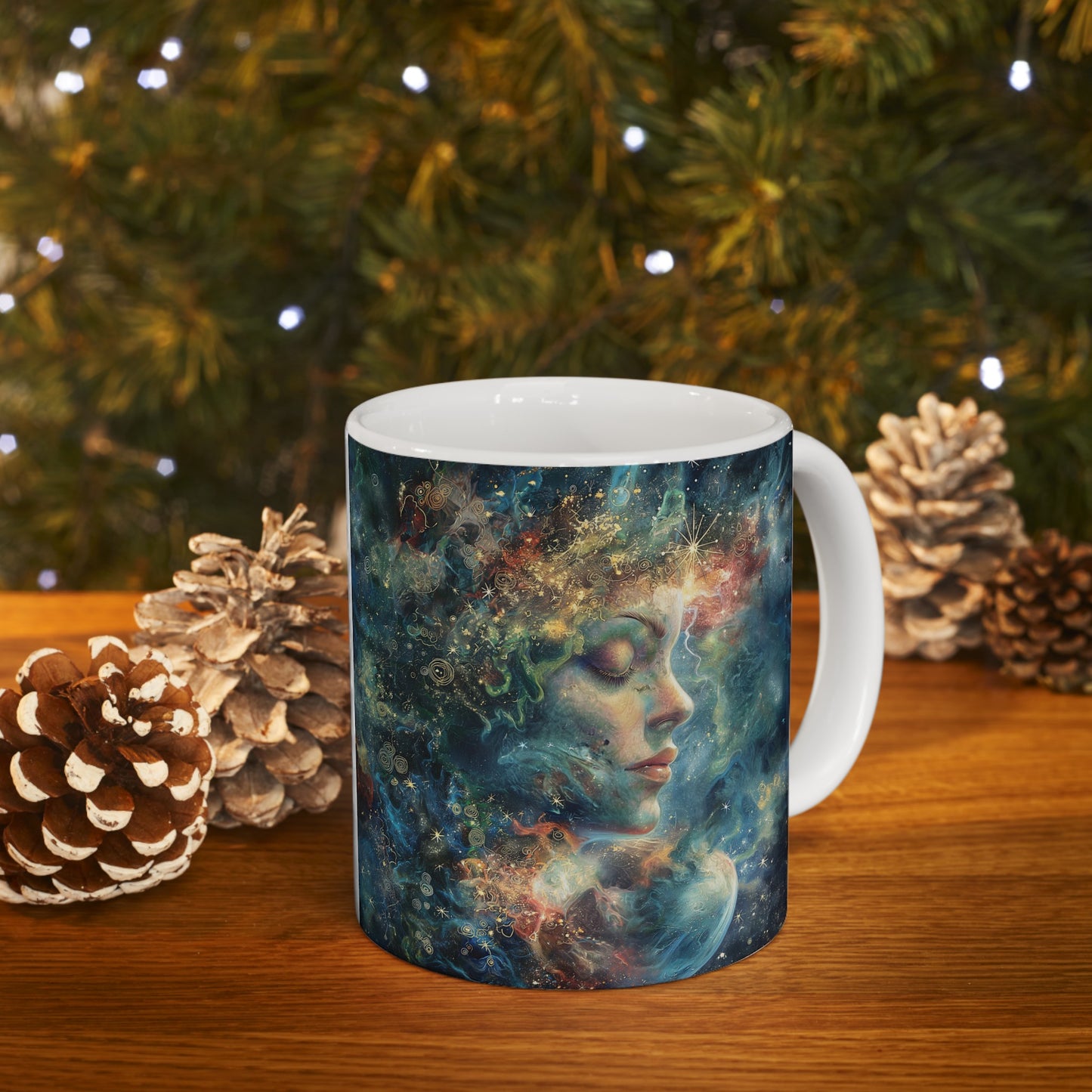 Aquarius Celestial #1 - Ceramic Zodiac Mug Collection