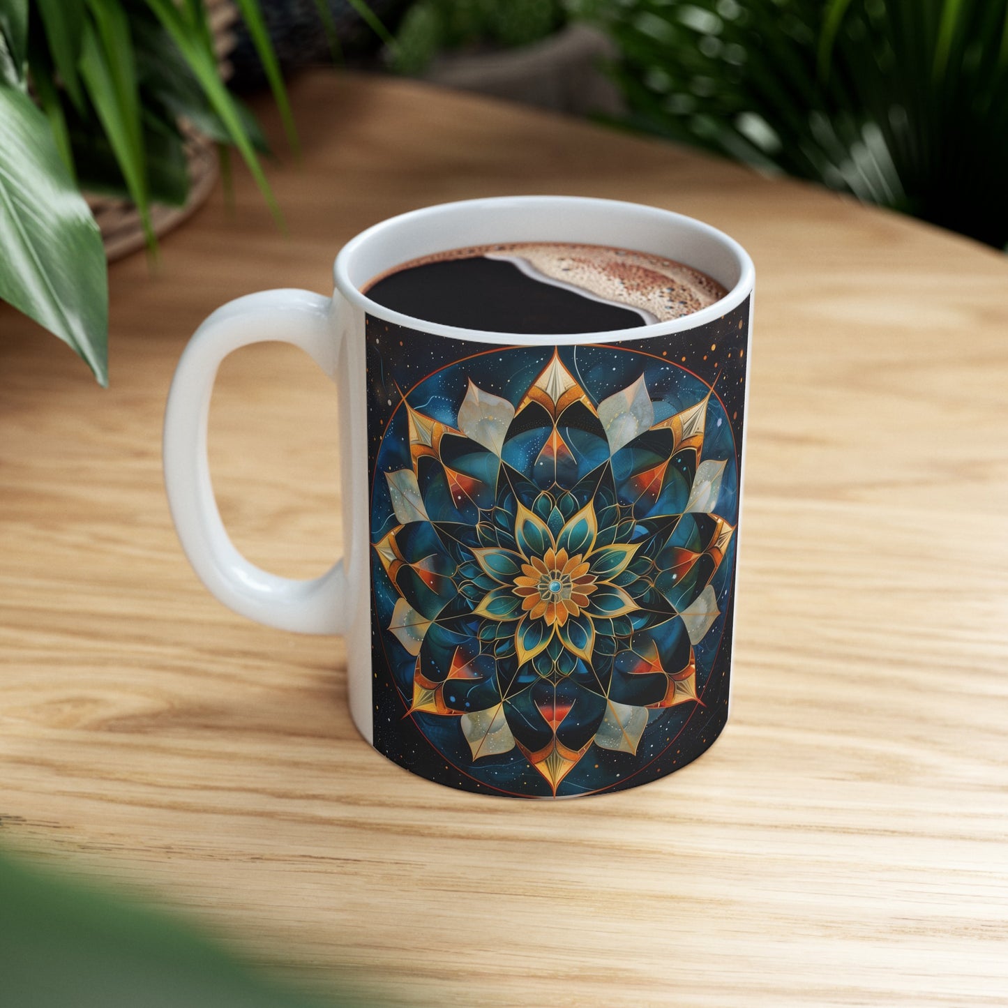 Geometric Mandala A - Ceramic Mug Collection