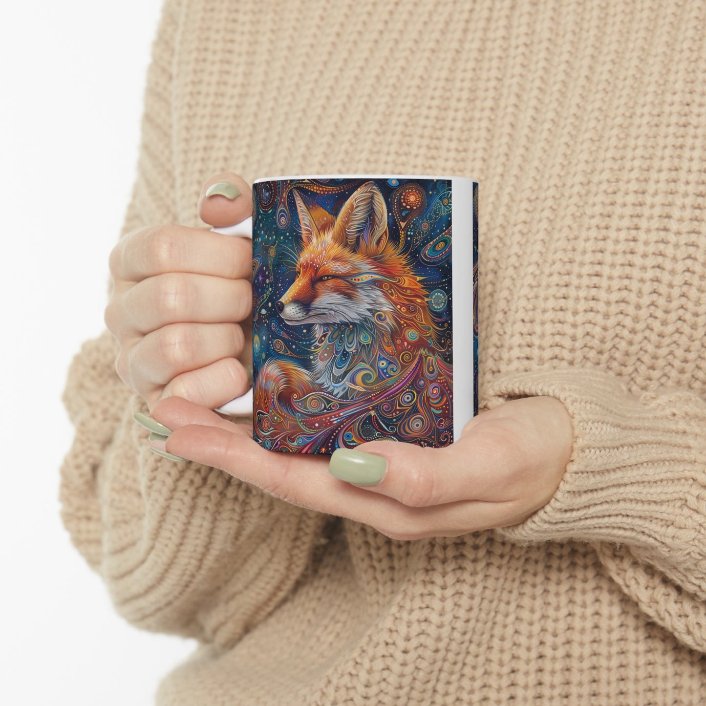 Cosmic Fox C - Ceramic Mug Collection