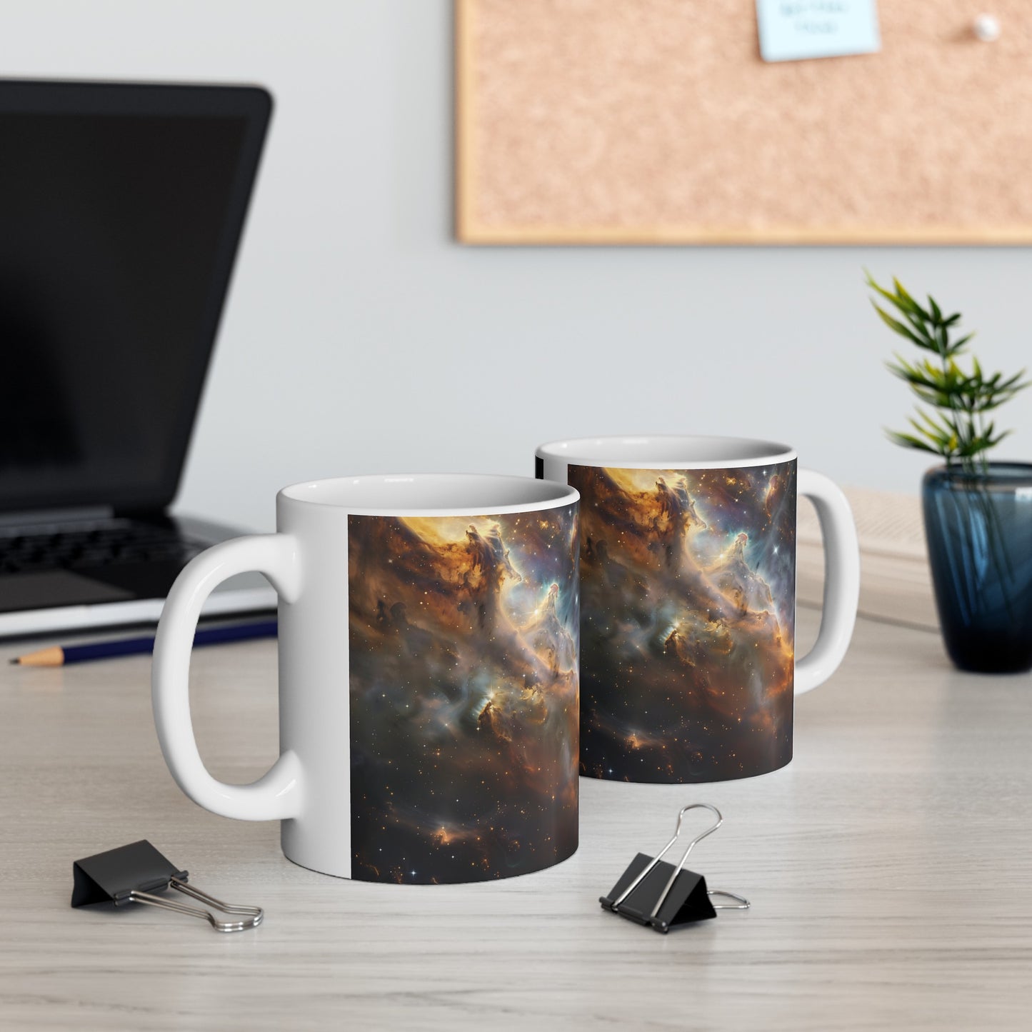 Artistic Nebula B - Ceramic Mug Collection