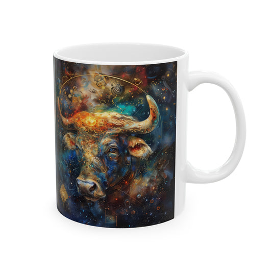 Taurus Celestial #2 - Ceramic Zodiac Mug Collection