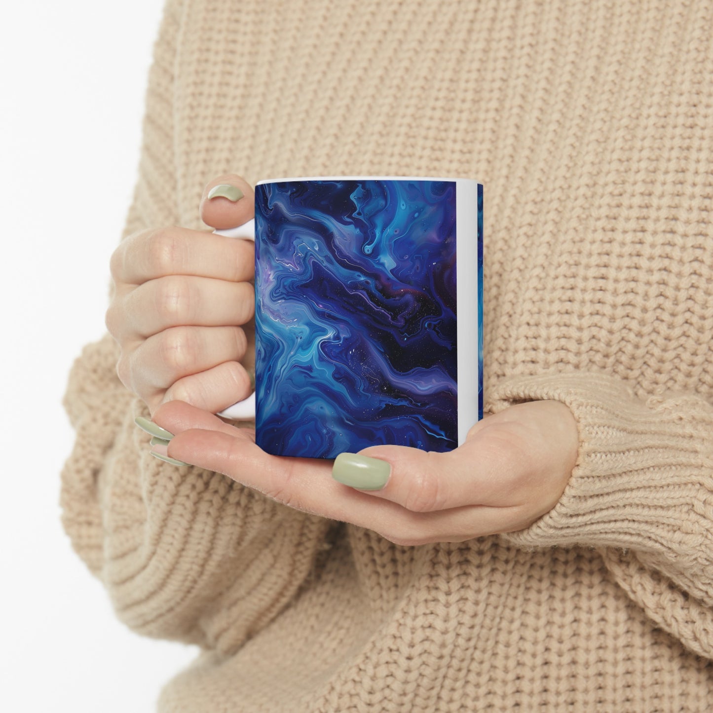 Cosmic Swirl D - Ceramic Mug Collection