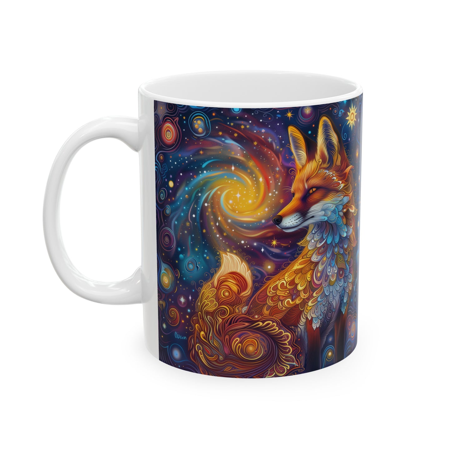 Cosmic Fox A - Ceramic Mug Collection