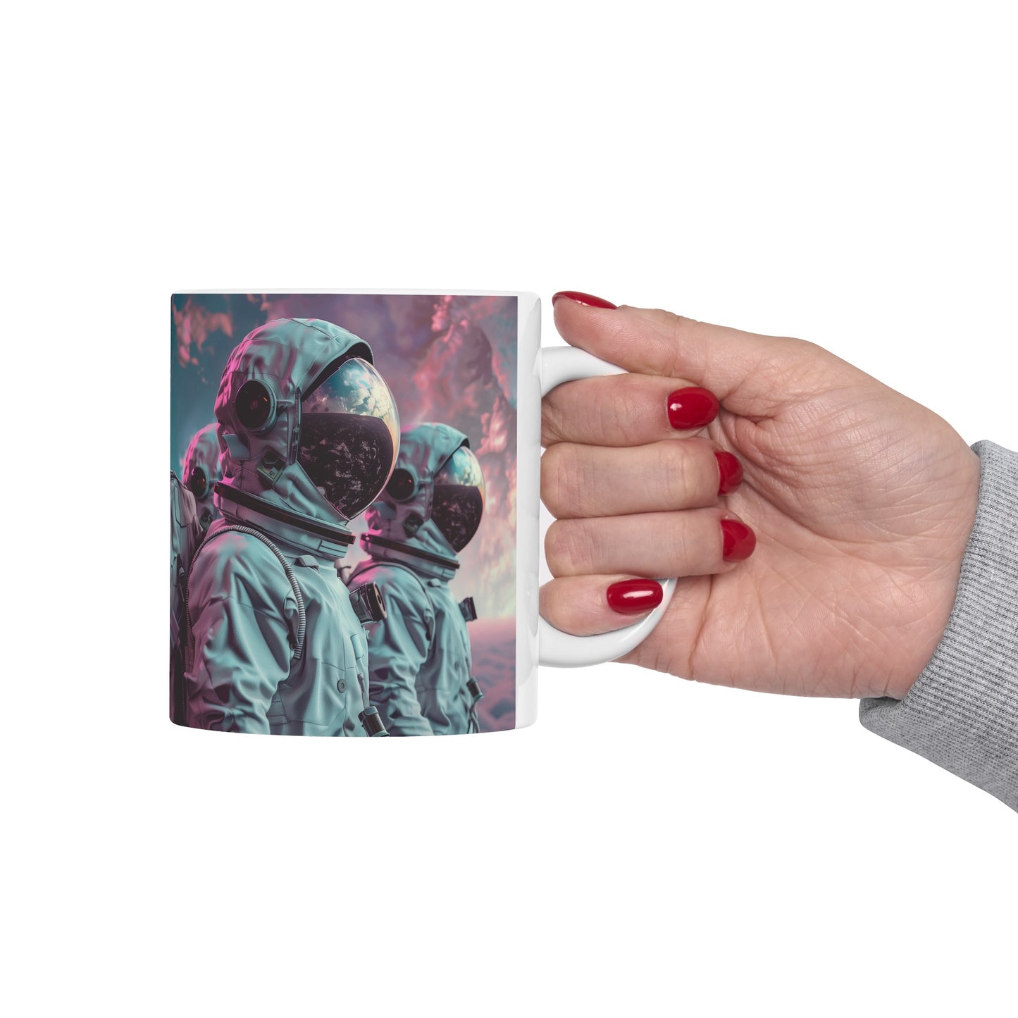 Astronauts C - Ceramic Mug Collection