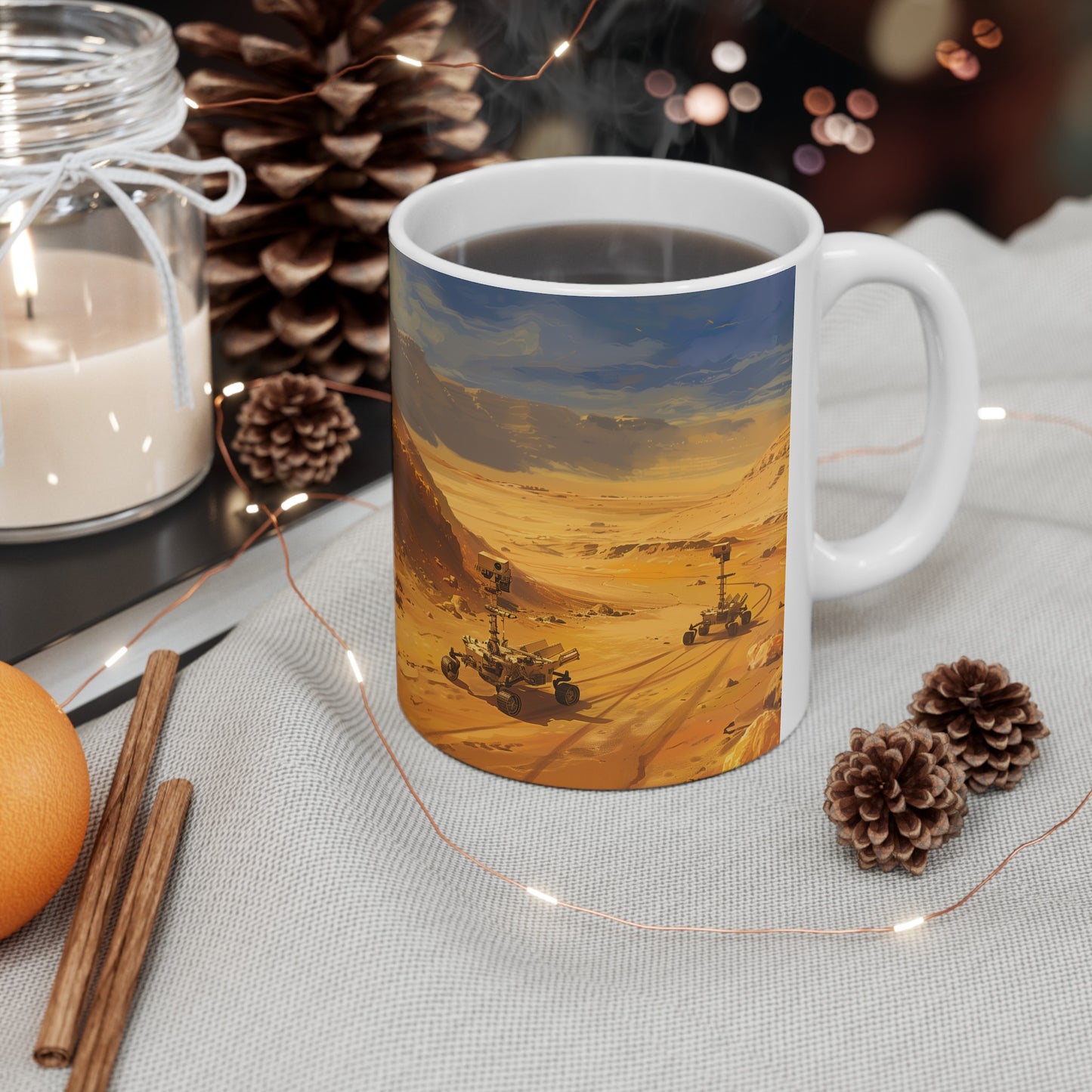 Mars Rovers D - Ceramic Mug Collection