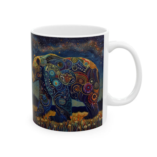 Cosmic Bear B - Ceramic Mug Collection