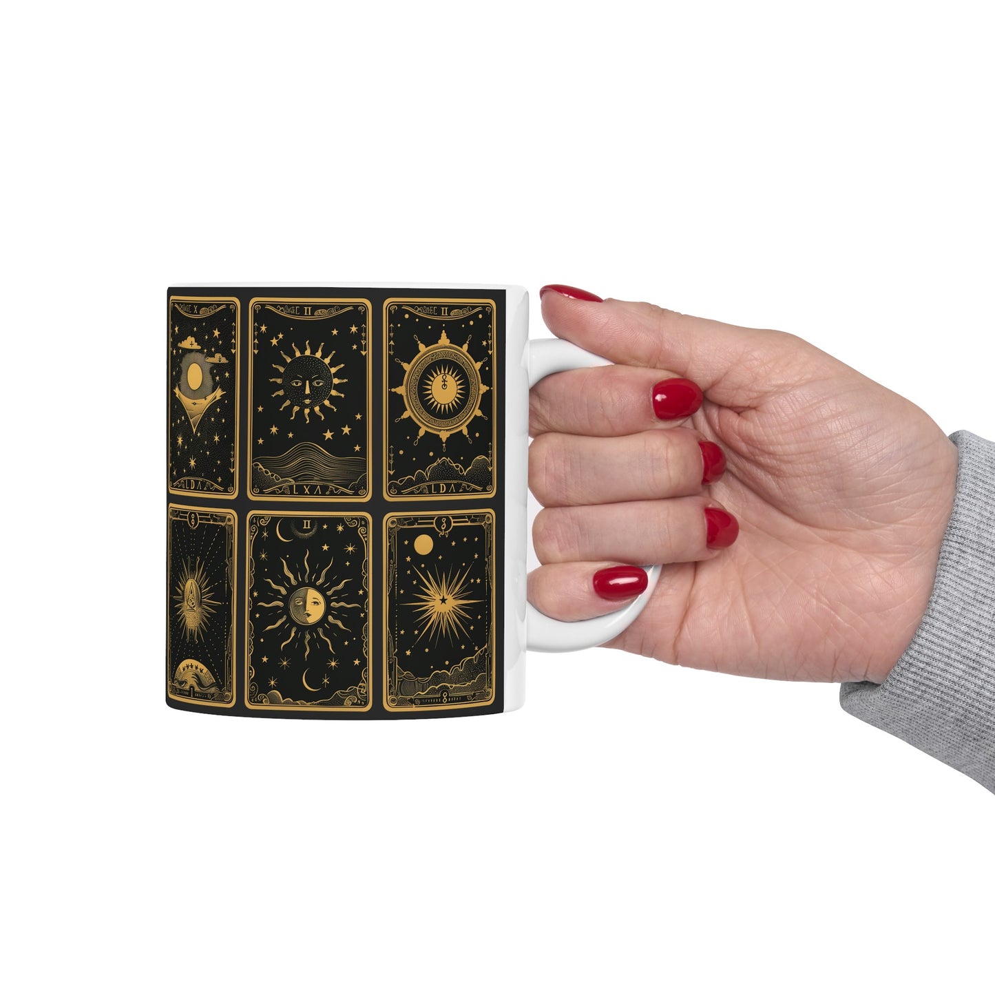 Tarot Cards D - Ceramic Mug Collection