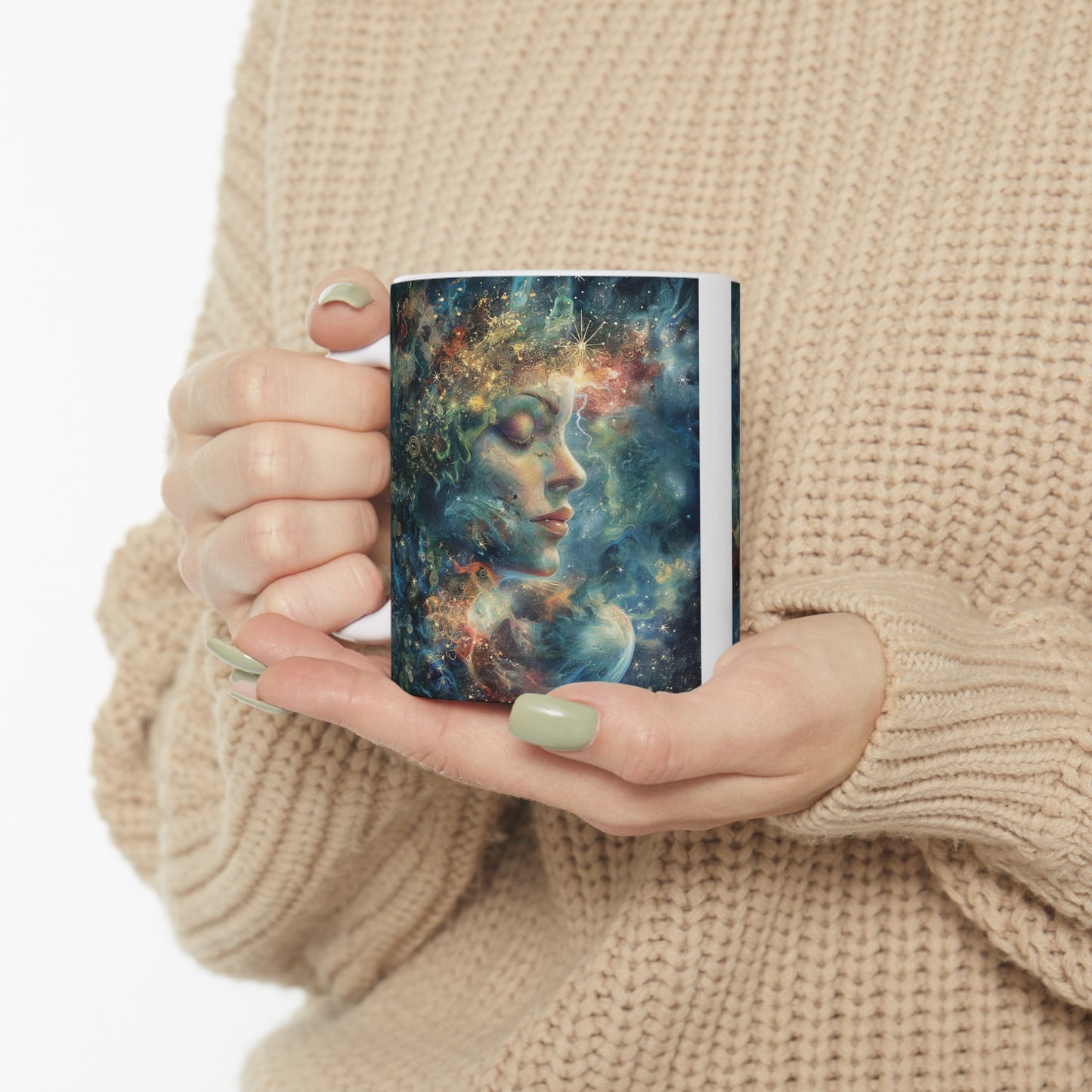 Aquarius Celestial #1 - Ceramic Zodiac Mug Collection