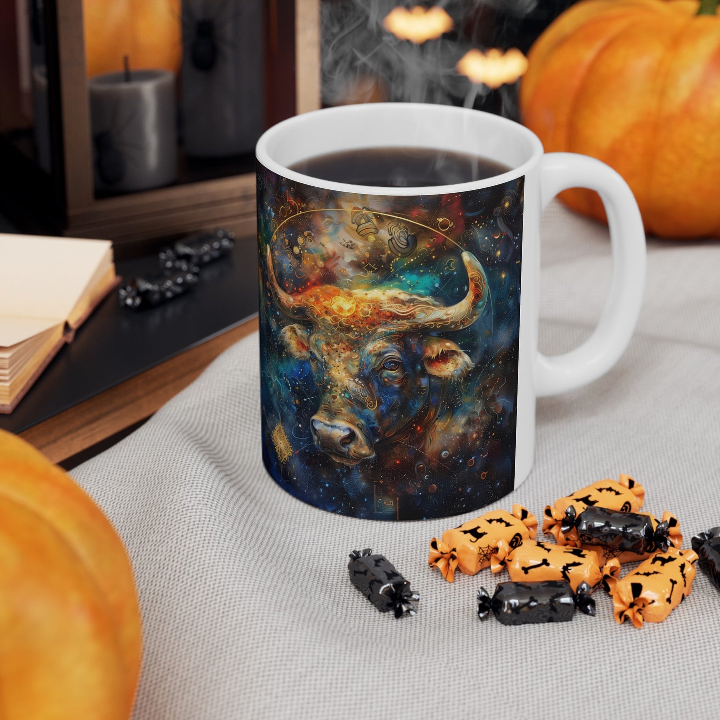 Taurus Celestial #2 - Ceramic Zodiac Mug Collection