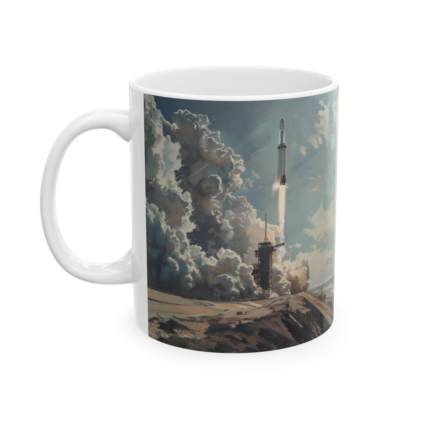 SpaceX Launch B - Ceramic Mug Collection