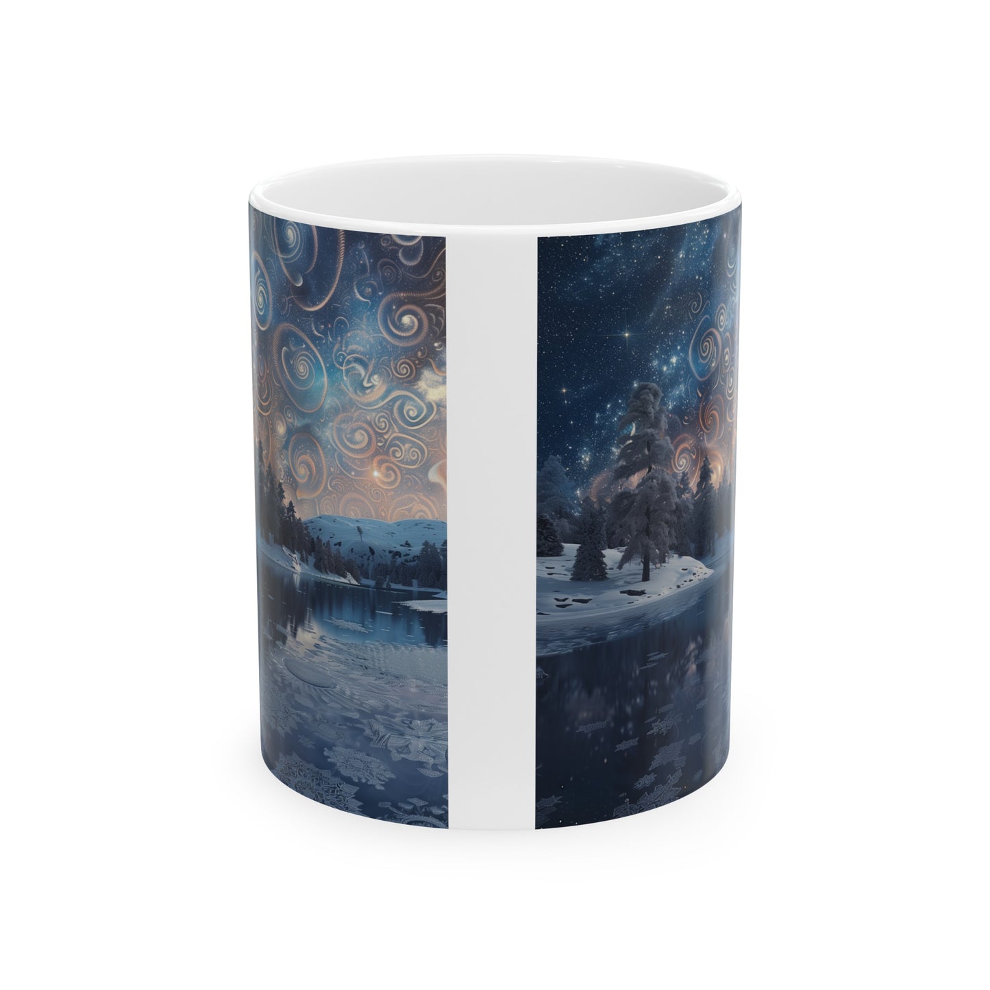 Frozen Lake Galaxy A - Ceramic Mug Collection