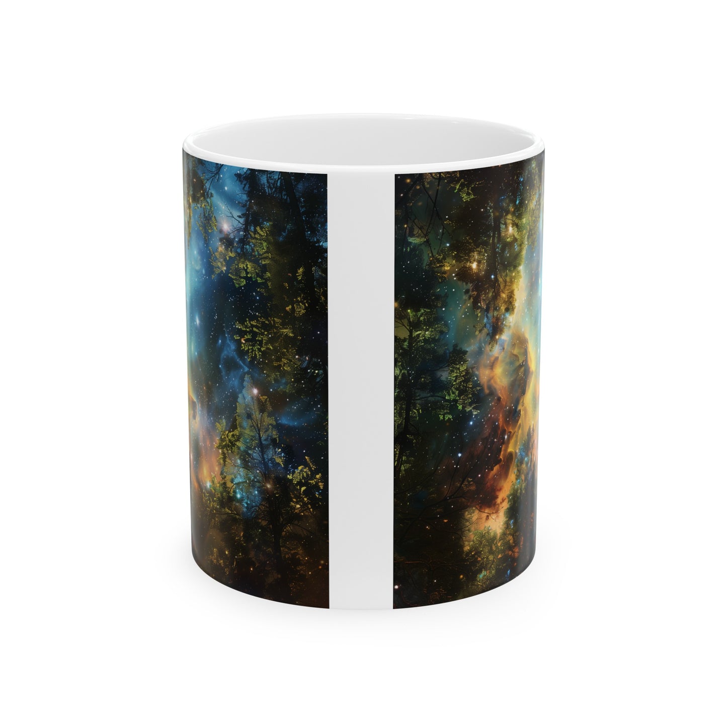 Cosmic Forest C - Ceramic Mug Collection