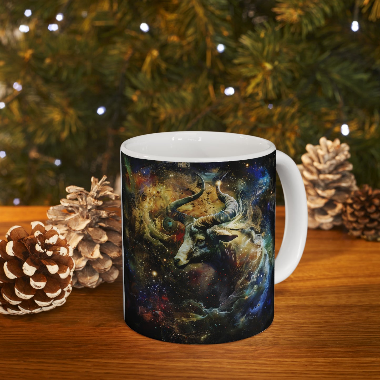 Capricorn Celestial #2 - Ceramic Zodiac Mug Collection