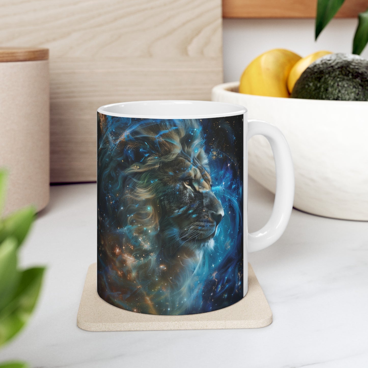 Leo Celestial #3 - Ceramic Zodiac Mug Collection