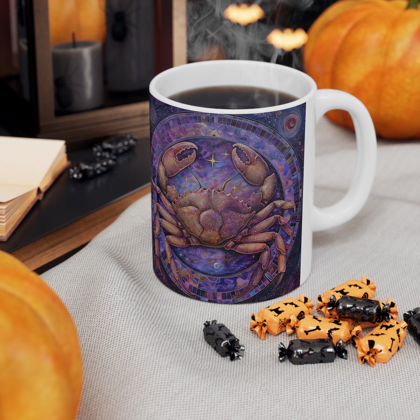 Cancer Celestial #1 - Ceramic Zodiac Mug Collection