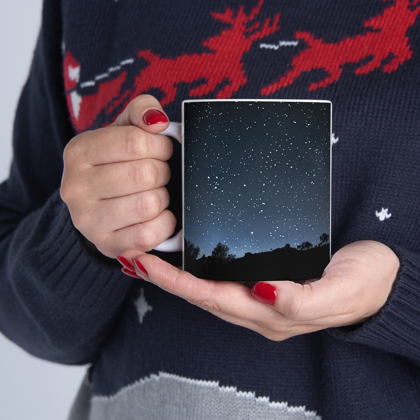 Night sky full of stars D - Ceramic Mug Collection