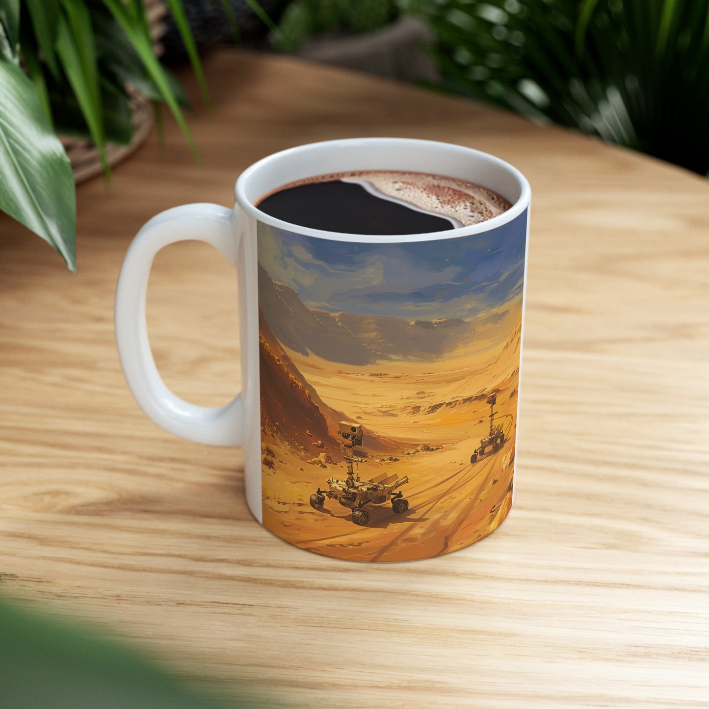 Mars Rovers D - Ceramic Mug Collection