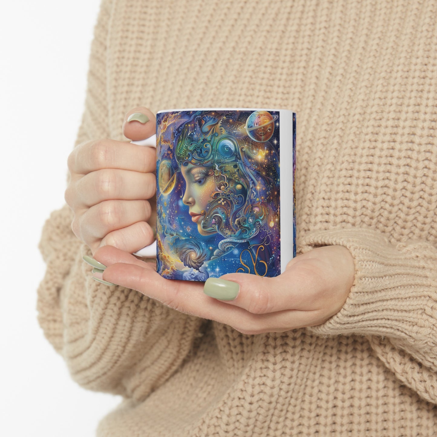 Virgo Celestial #4 - Ceramic Zodiac Mug Collection