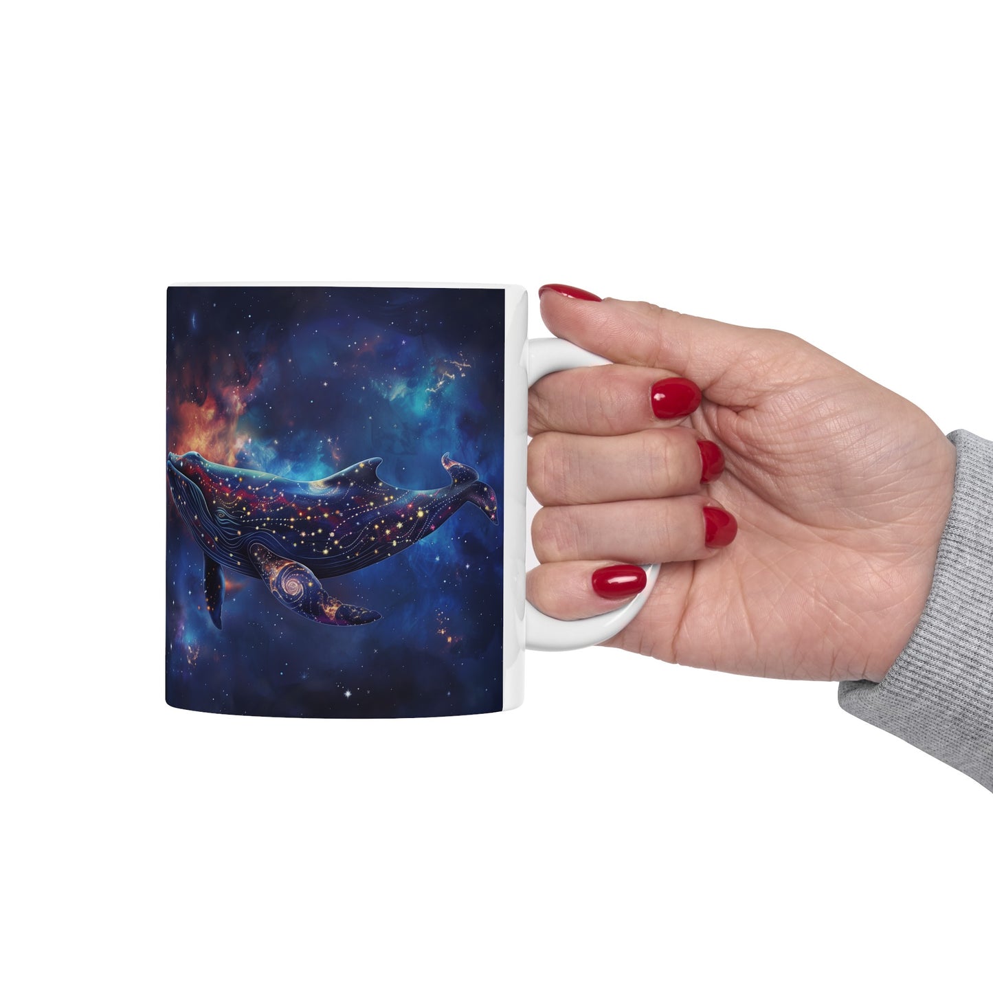 Cosmic Whale B - Ceramic Mug Collection