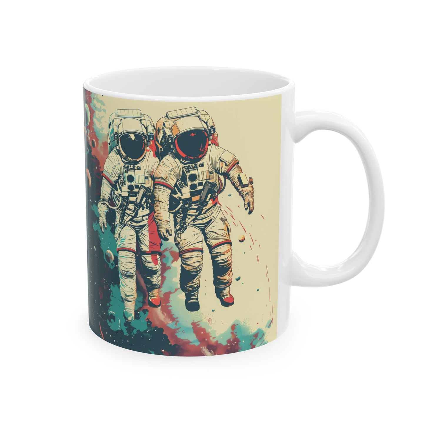 Astronauts D - Ceramic Mug Collection