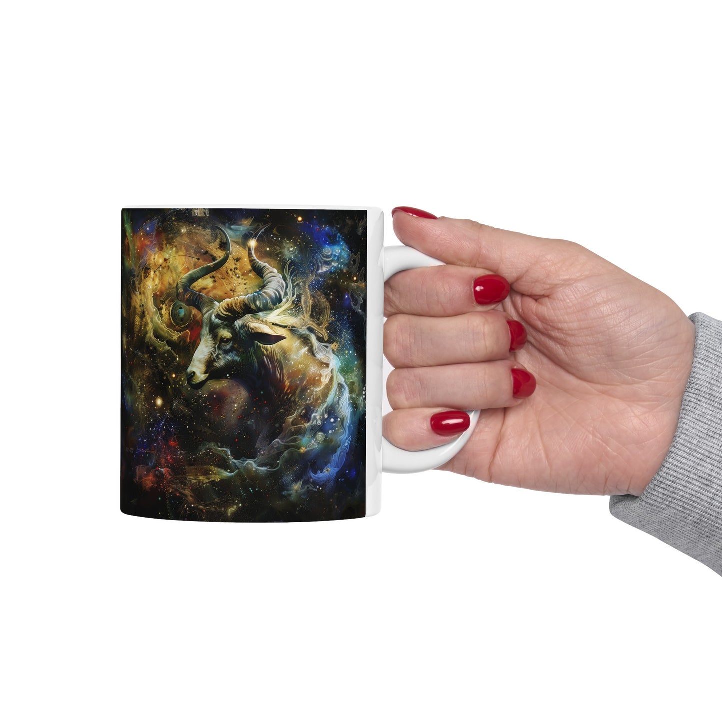 Capricorn Celestial #2 - Ceramic Zodiac Mug Collection