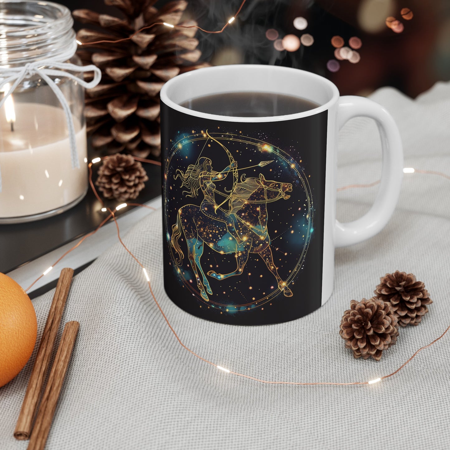 Sagittarius Celestial #2 - Ceramic Zodiac Mug Collection