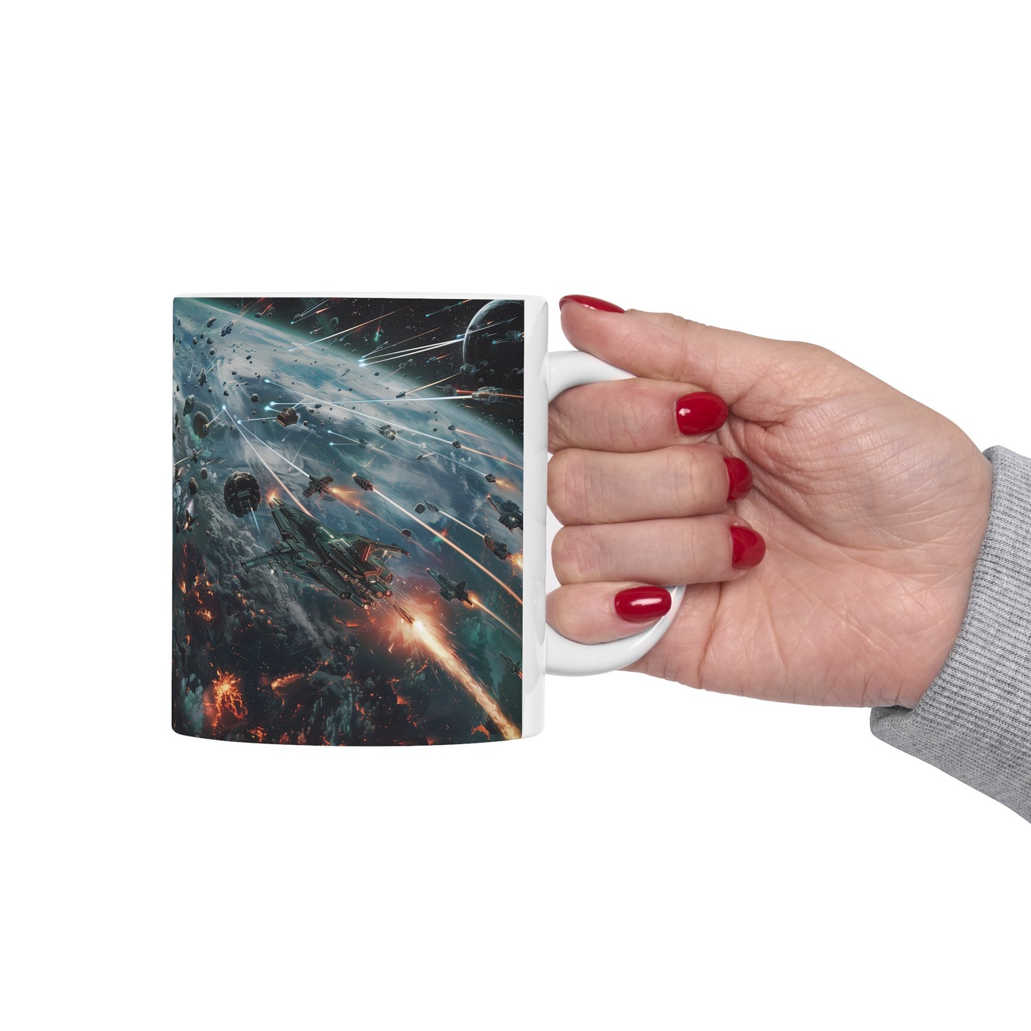 Space Battle C - Ceramic Mug Collection