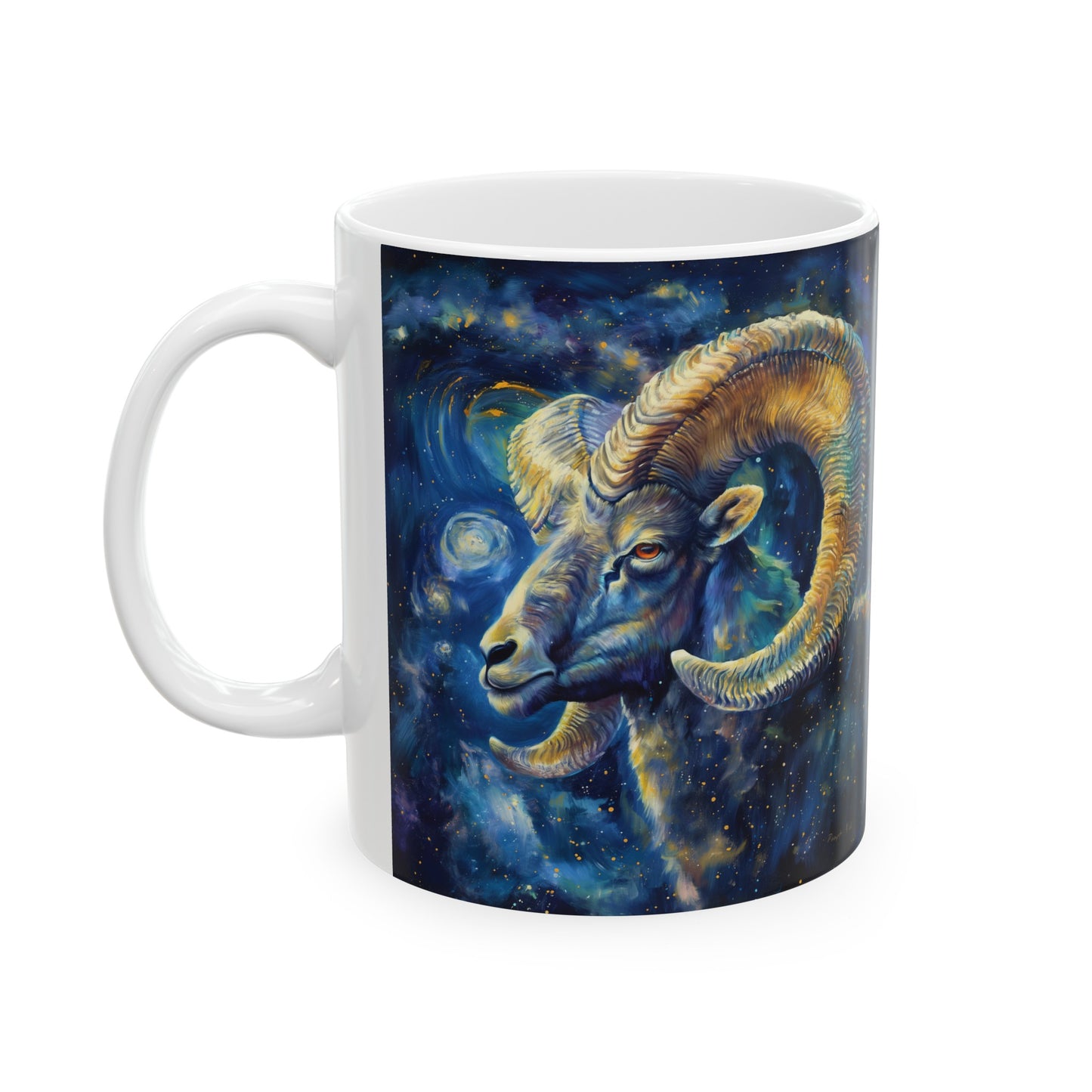 Aries Celestial #3 - Ceramic Zodiac Mug Collection