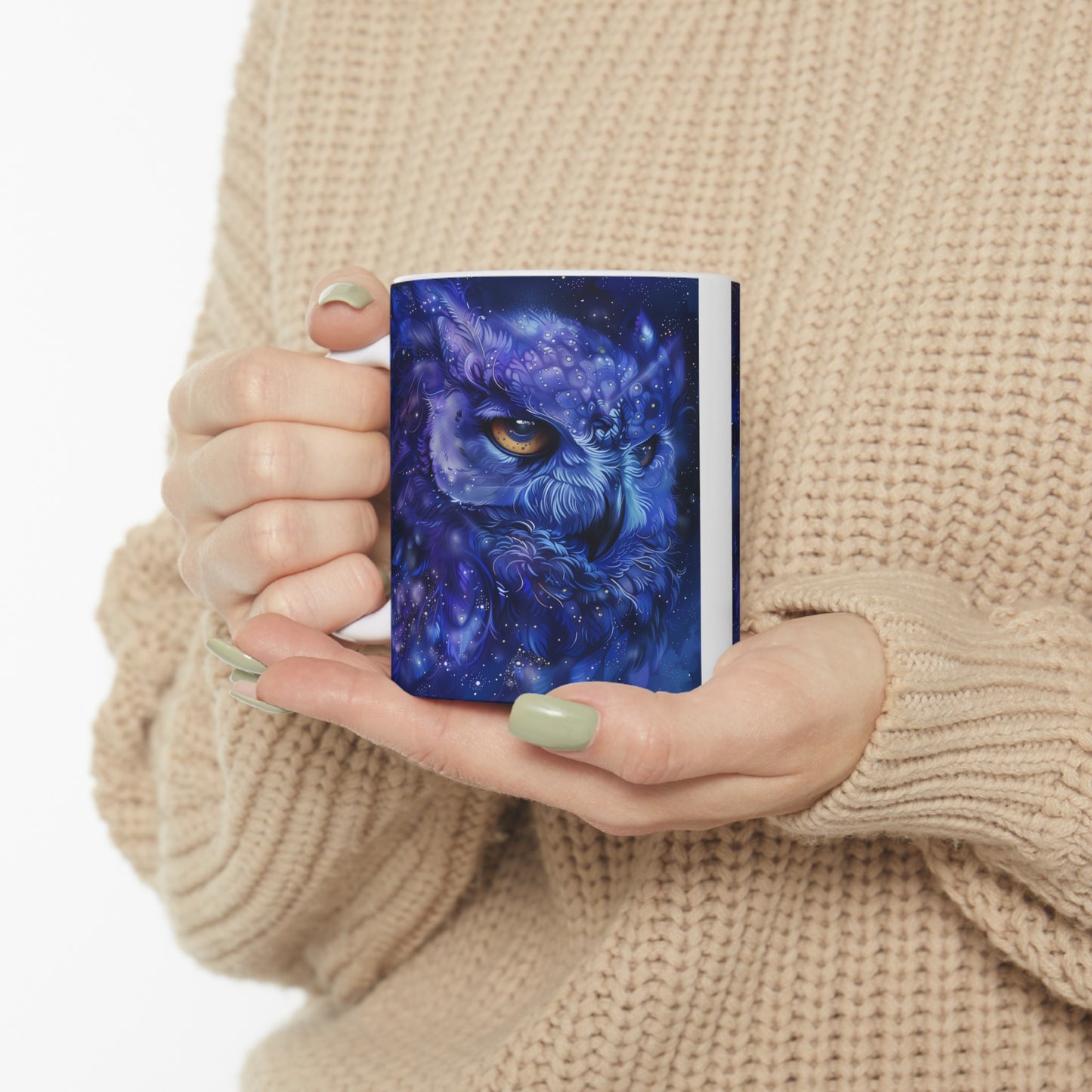 Cosmic Owl A - Ceramic Mug Collection