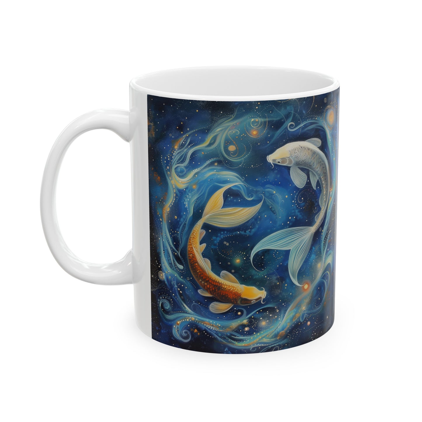 Pisces Celestial #1 - Ceramic Zodiac Mug Collection