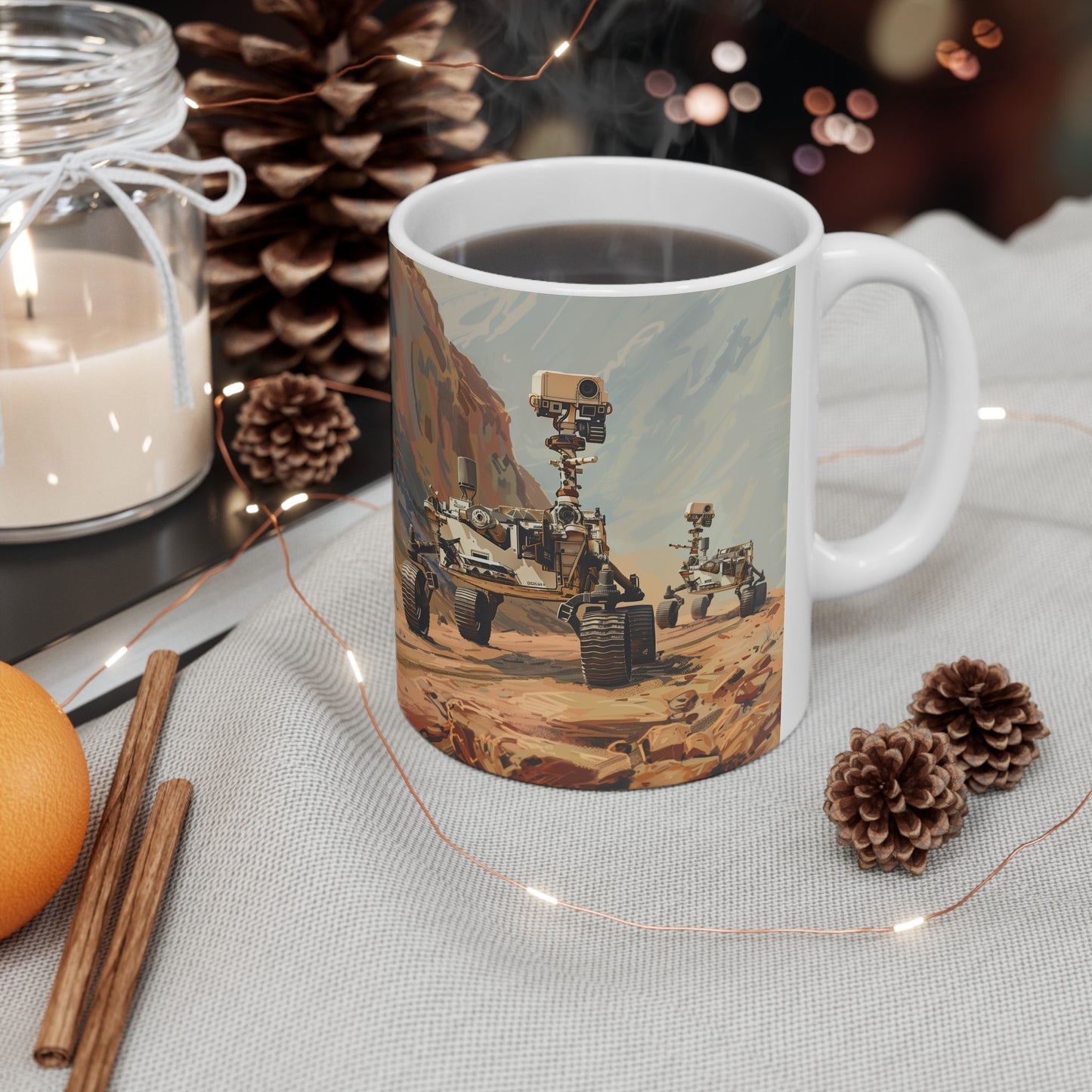 Mars Rovers C - Ceramic Mug Collection