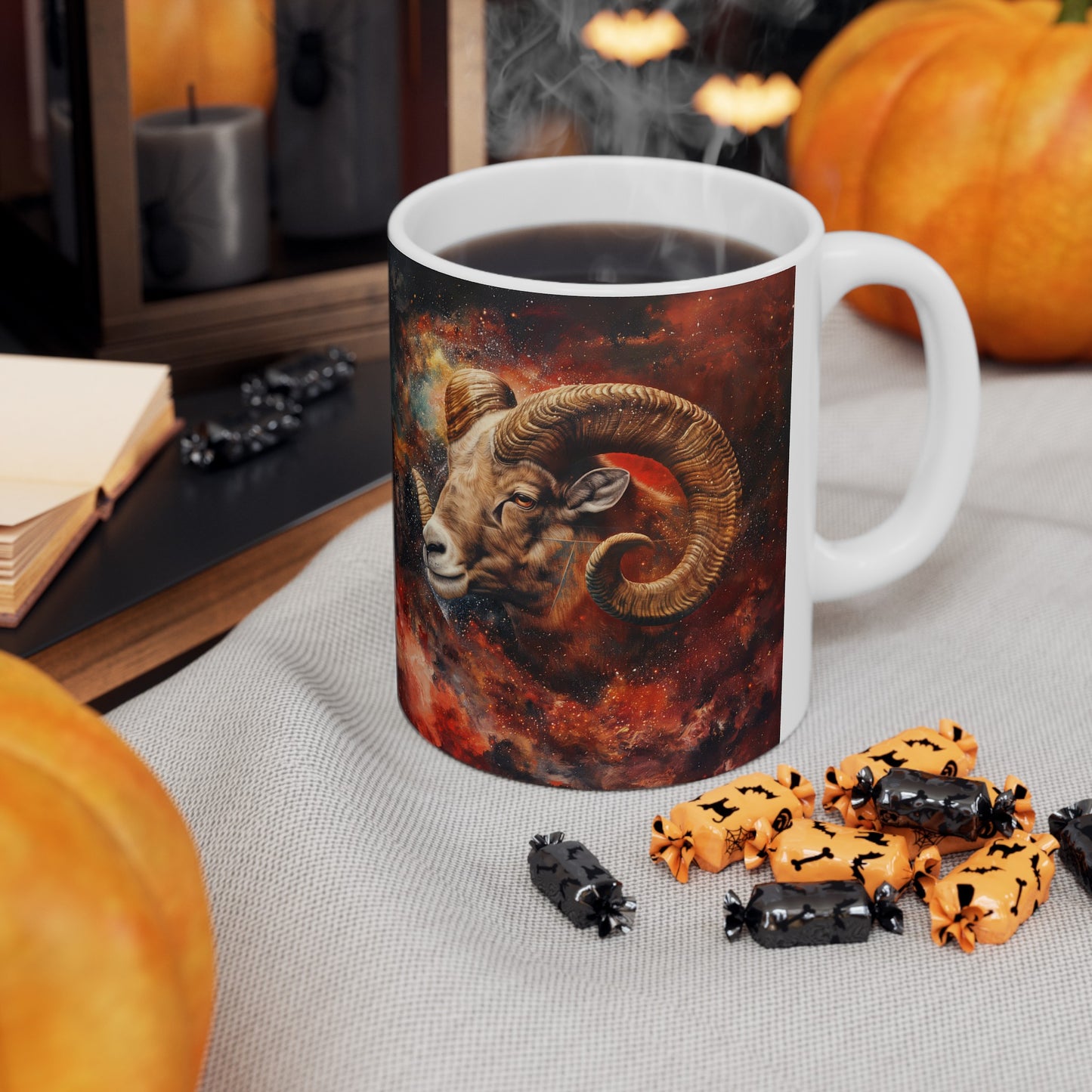 Aries Celestial #1 - Ceramic Zodiac Mug Collection