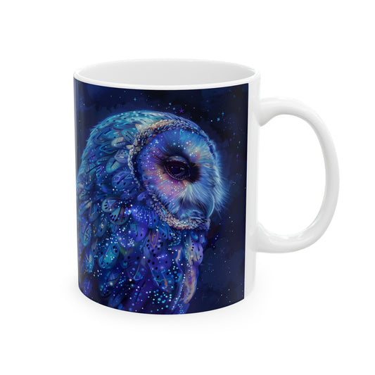 Cosmic Owl D - Ceramic Mug Collection