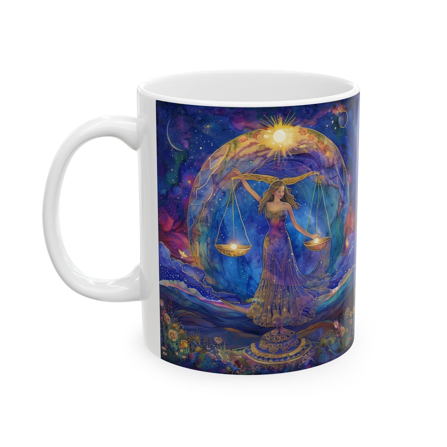 Libra Celestial #3 - Ceramic Zodiac Mug Collection