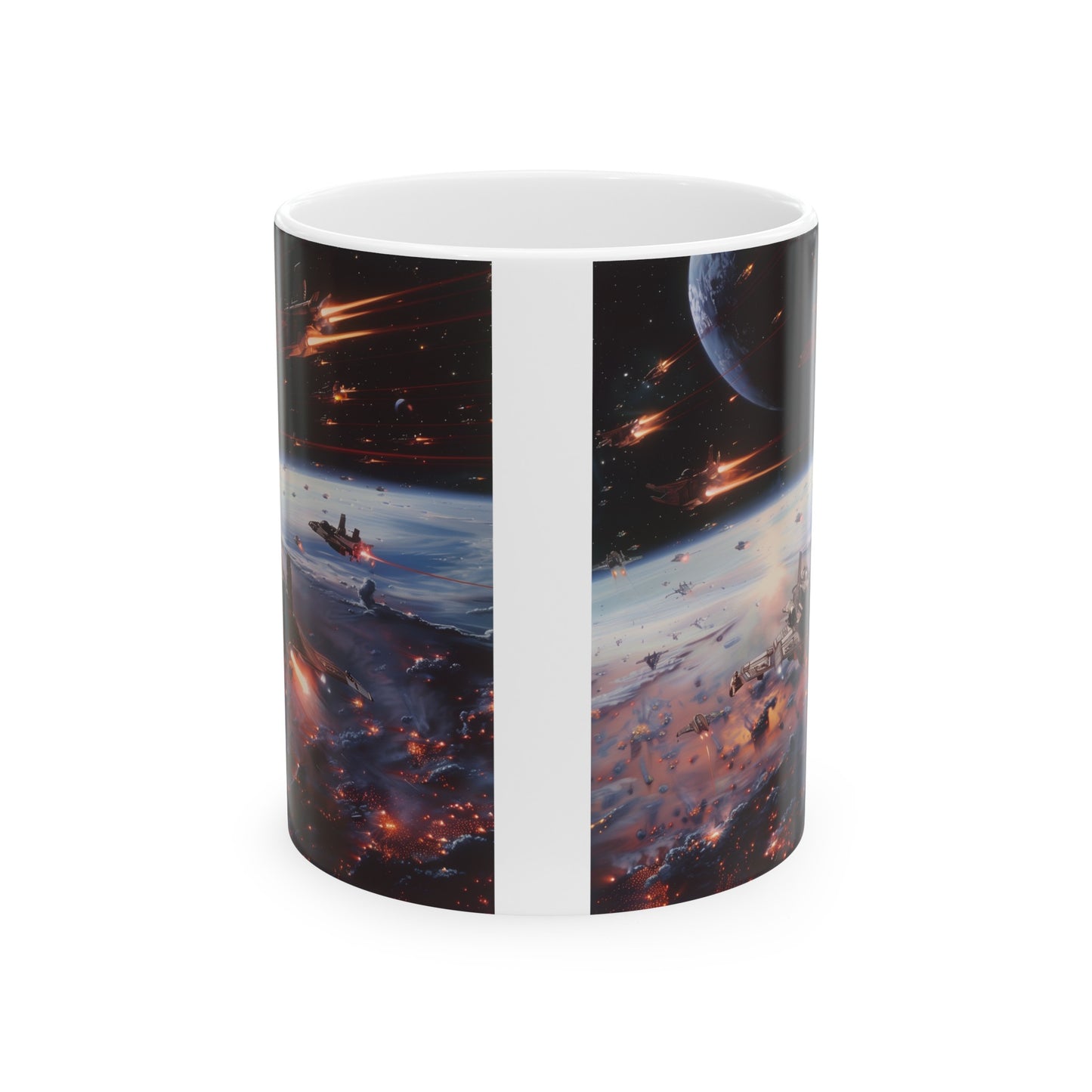 Space Battle B - Ceramic Mug Collection