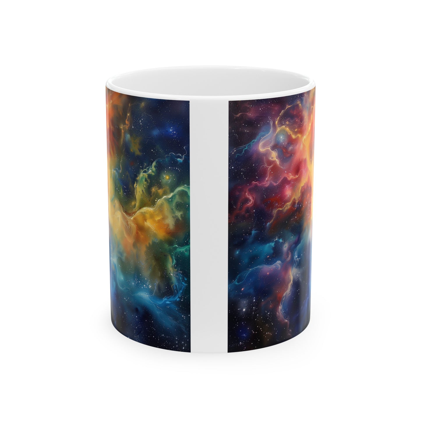 Artistic Nebula D - Ceramic Mug Collection