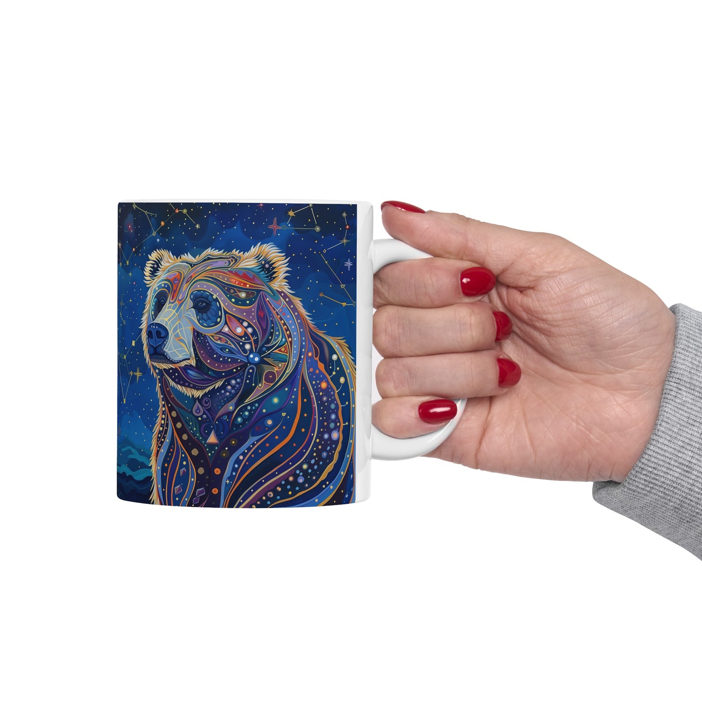 Cosmic Bear A - Ceramic Mug Collection