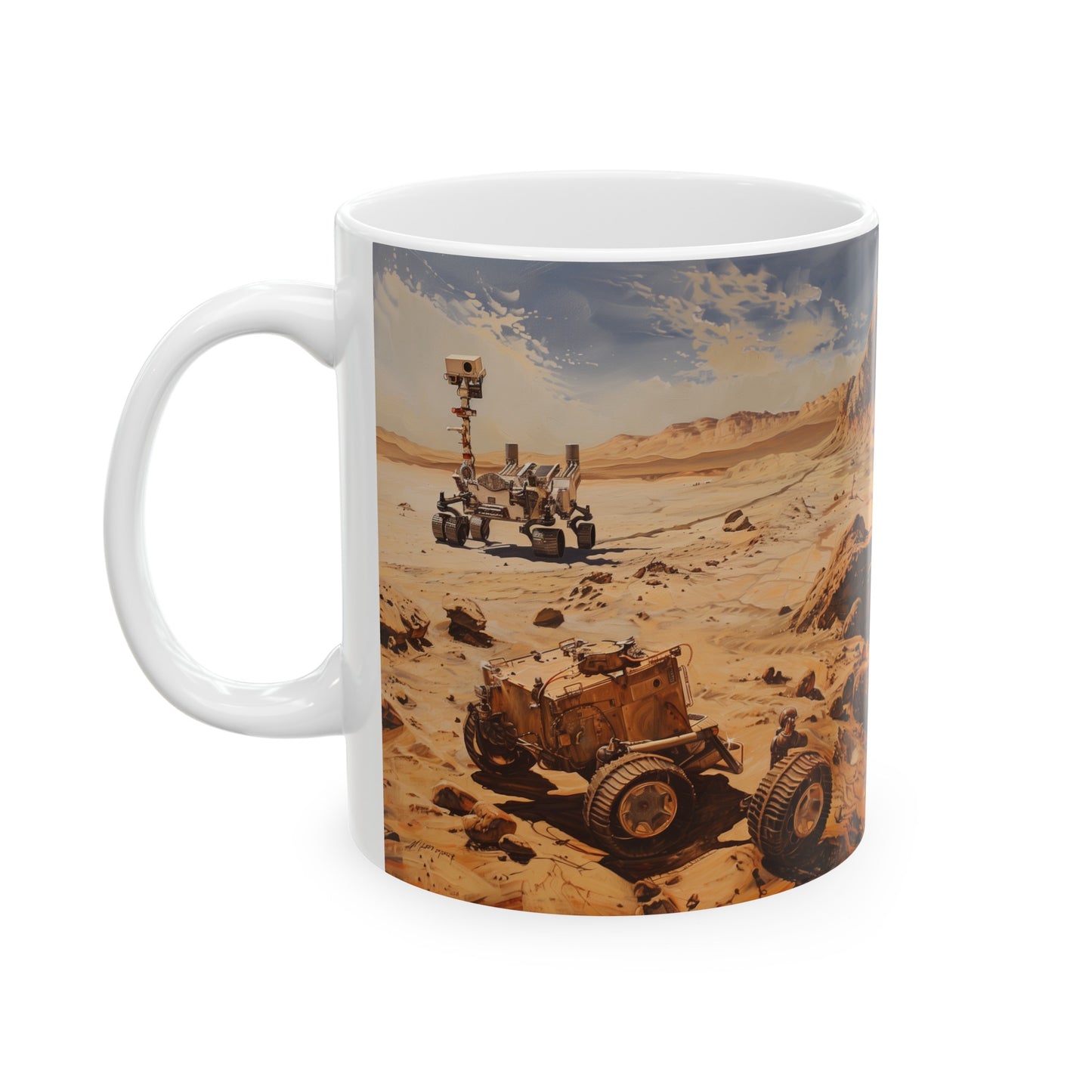 Mars Rovers B - Ceramic Mug Collection